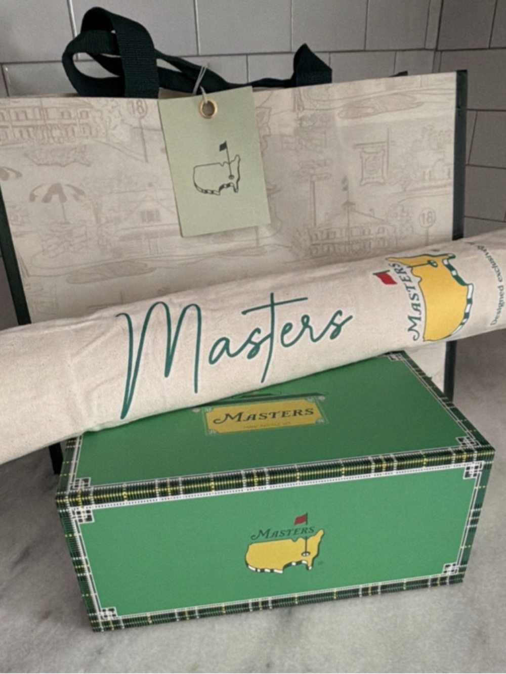Masters Mahjong Set- Mat and Tiles